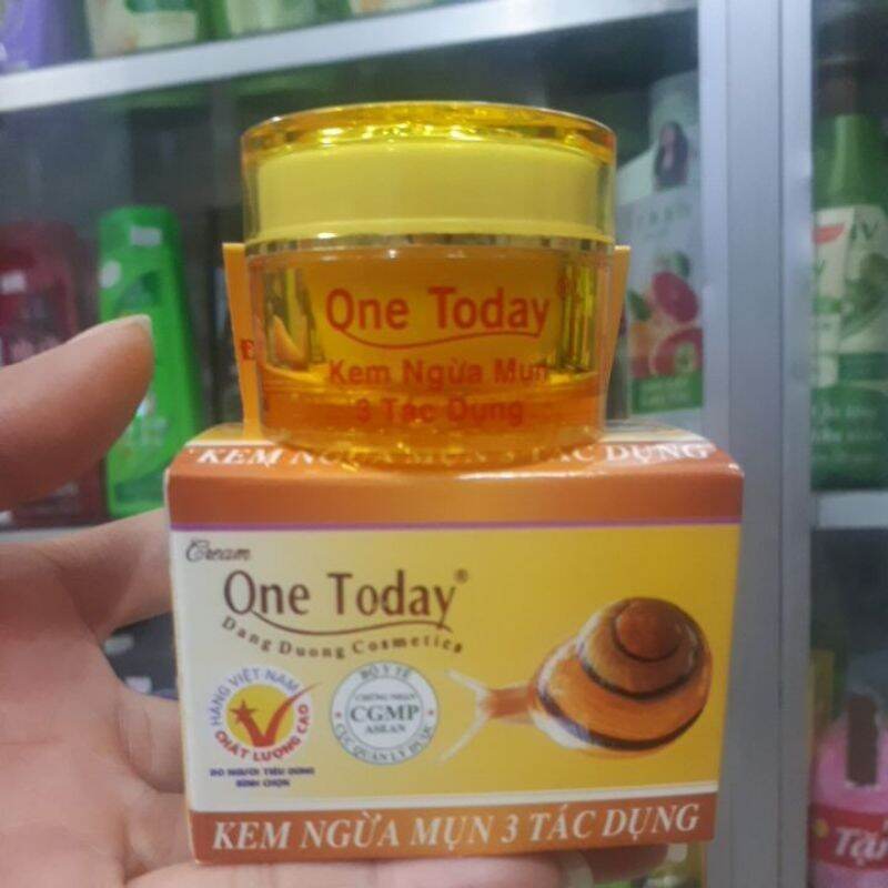 [Hcm]Kem Ốc Sên Ngừa Mụn 3 Tác Dụng One Today 8Ghàng Chính Hãng