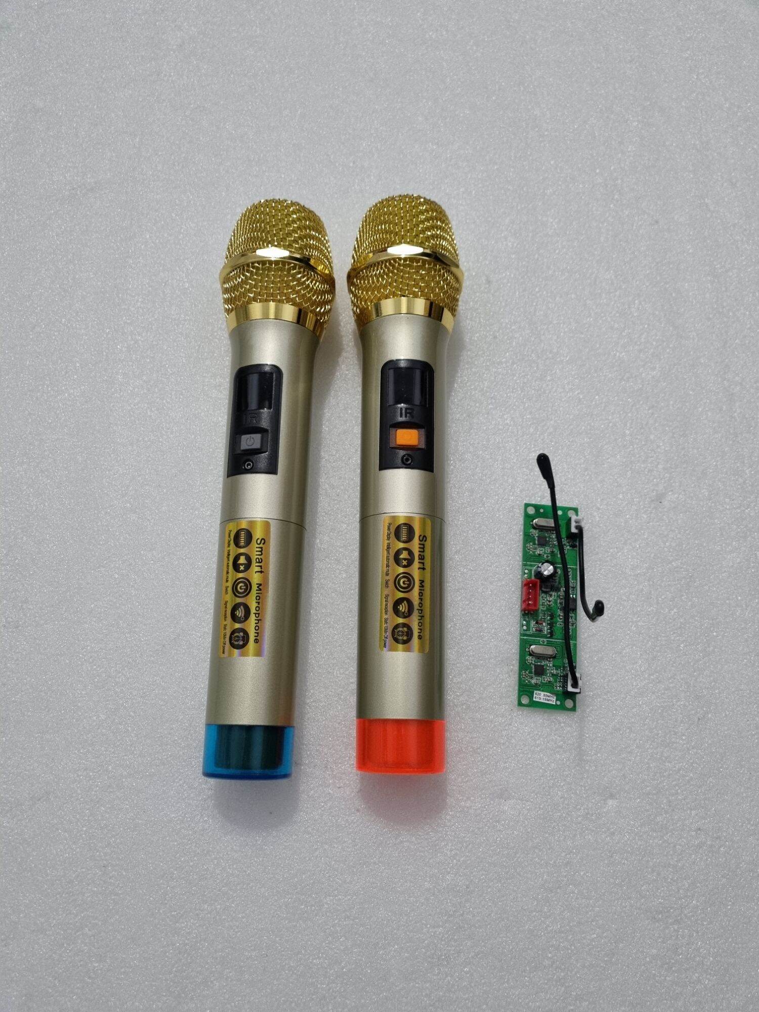Micro cho loa kéo UHF thân kim loại