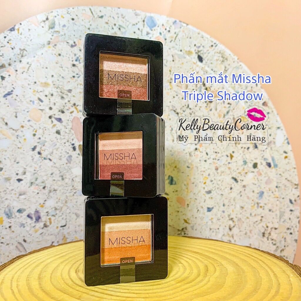 Phấn mắt missha triple shadow