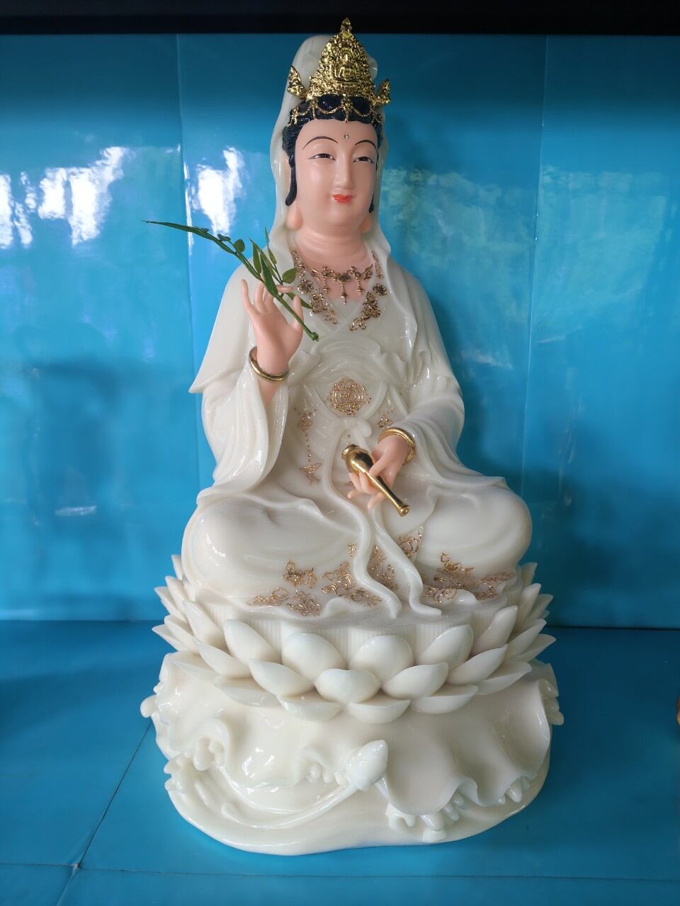 Tượng  Quan Âm Bồ Tát cao 40cm