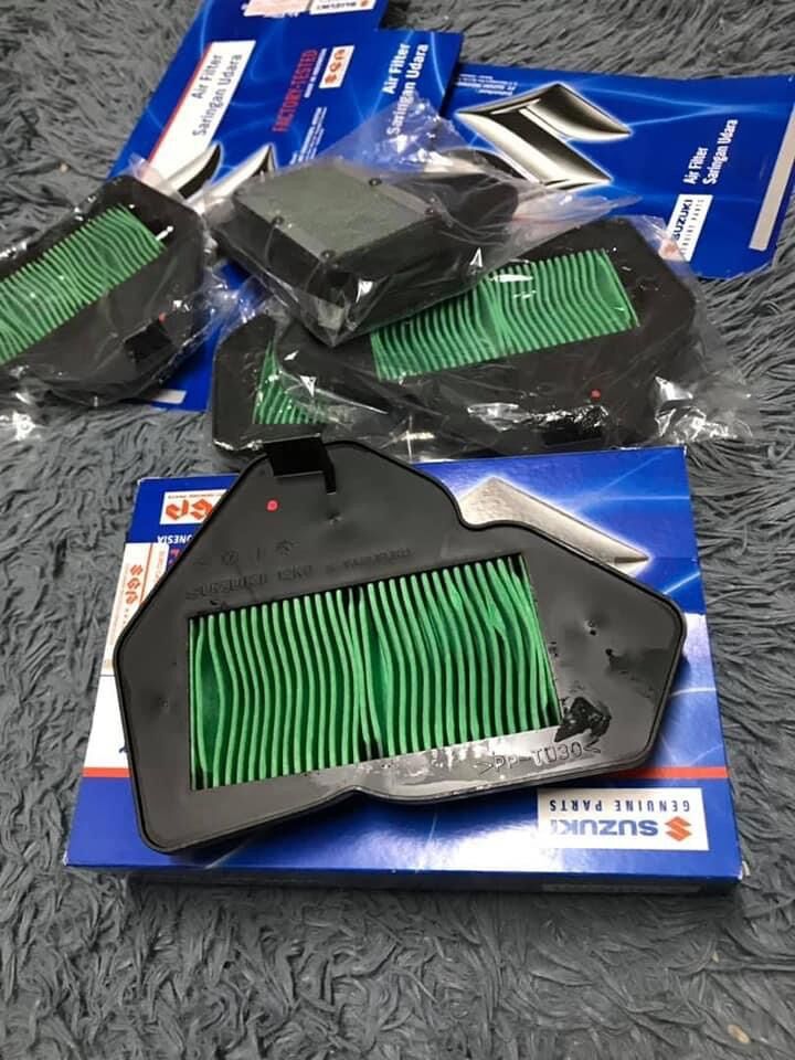 combo lọc gió lọc nhớt bugi satria fi raider fi suzuki