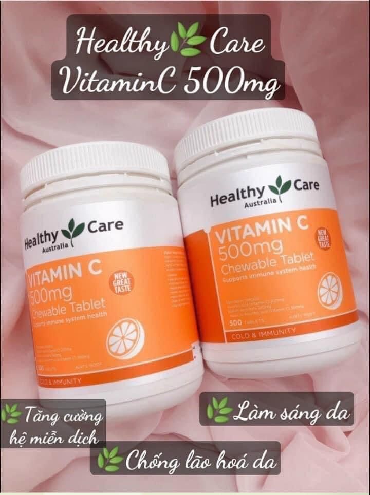 🍊🍊 𝑽𝑰𝑬̂𝑵 𝑵𝑮𝑨̣̂𝑴 𝑽𝑰𝑻𝑨𝑴𝑰𝑵 𝑪 𝑯𝑬𝑨𝑳𝑻𝑯𝒀𝑪𝑨𝑹𝑬 500𝒎𝒈 🍊Hộp 500v - Date 2024