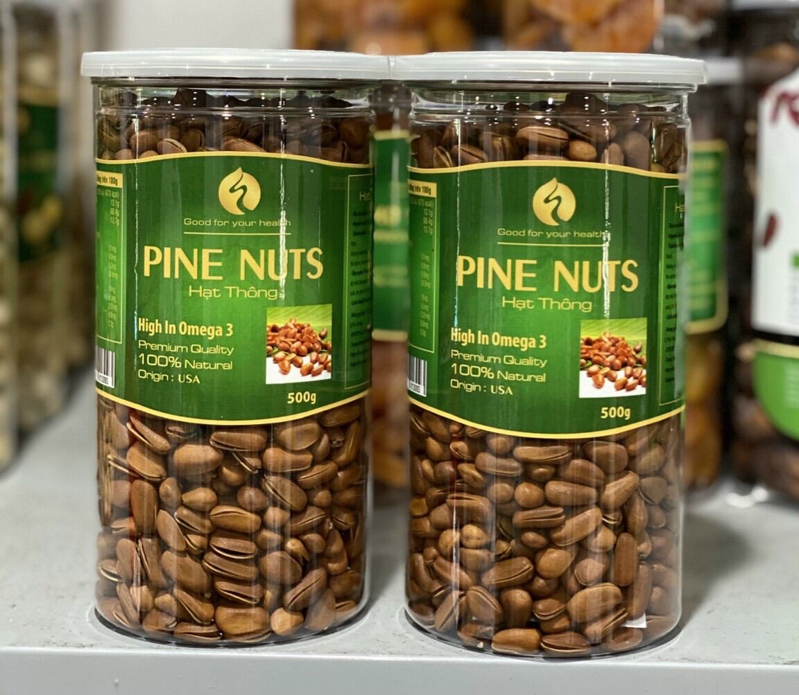 HẠT THÔNG MỸ CAO CẤP - HŨ 500GR- CHỐNG LÃO HOÁ- ĐẸP DA