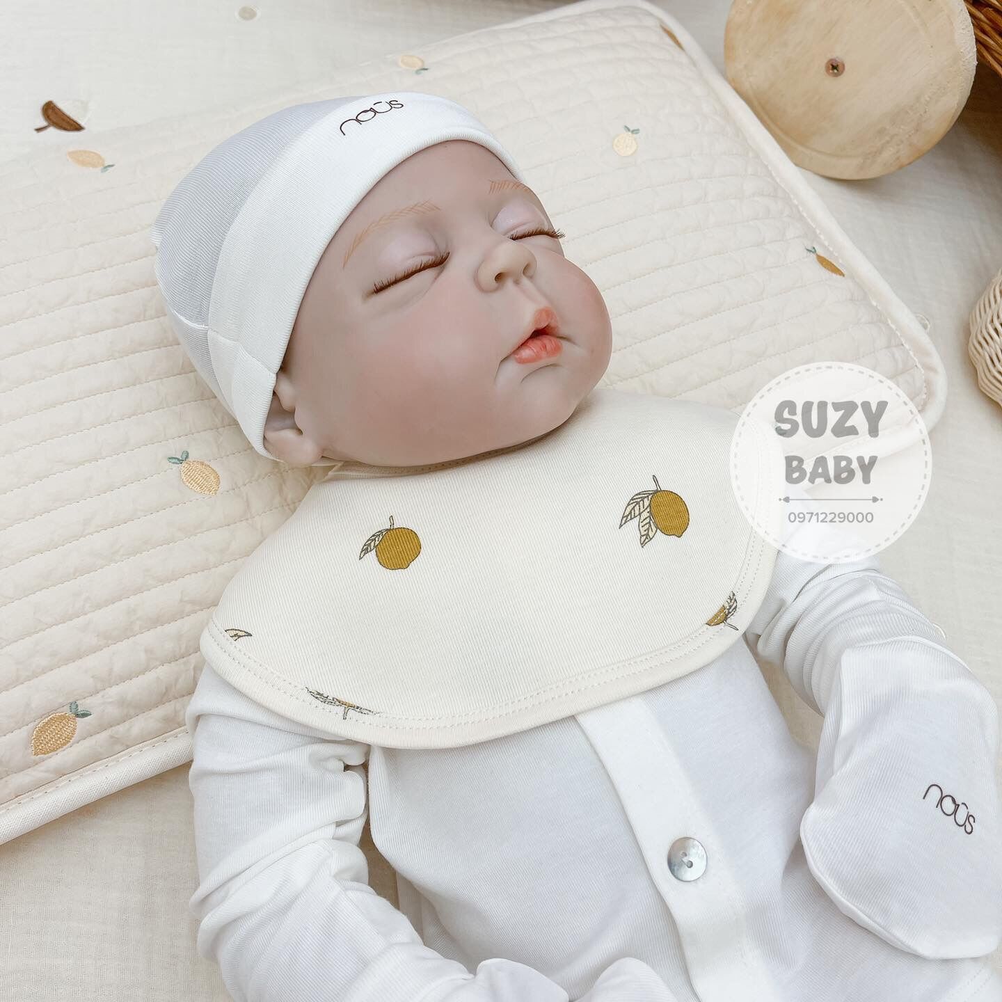YẾM SƠ SINH COTTON CHO BÉ
