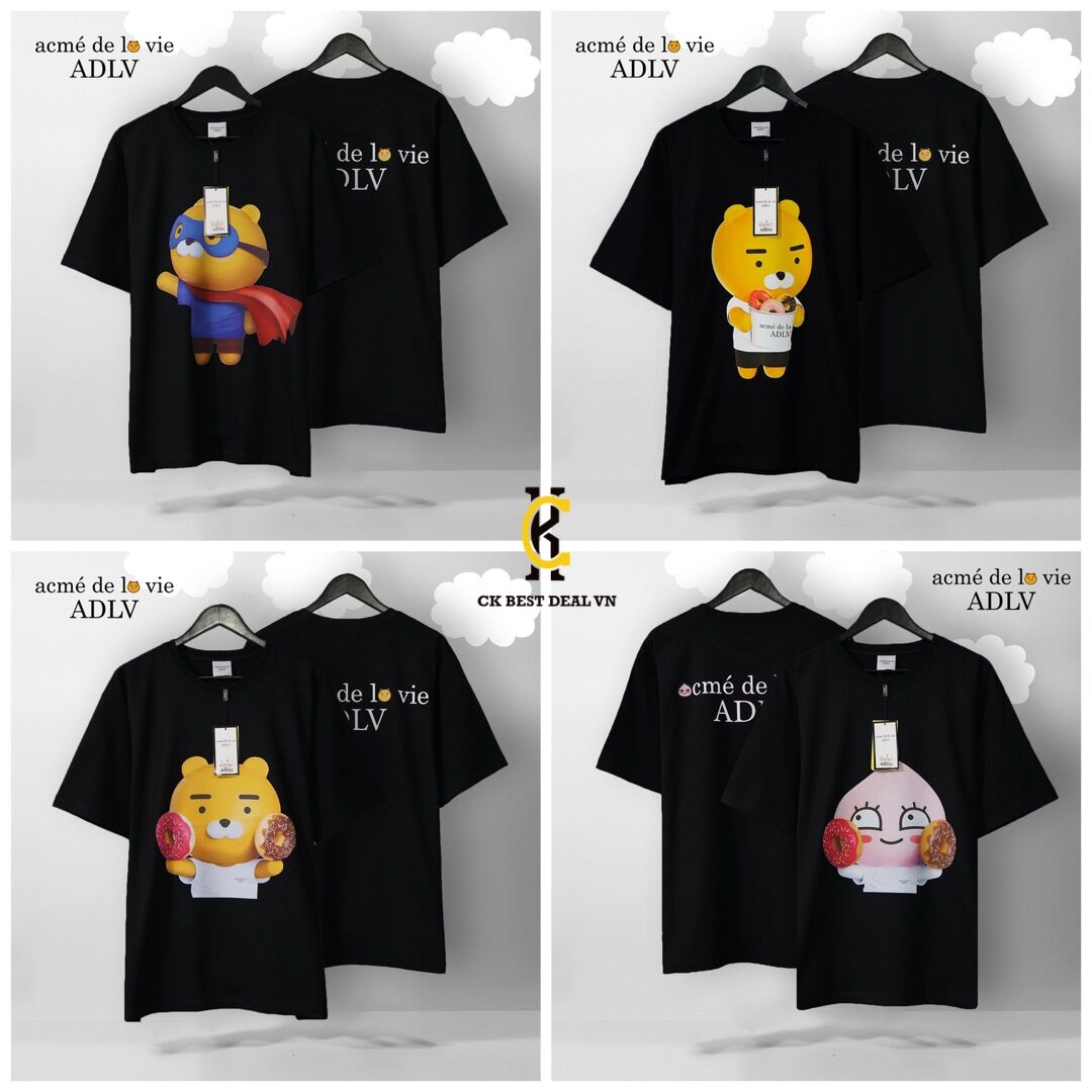 Áo thun adlv baby face kakaotalk nam nữ unisex
