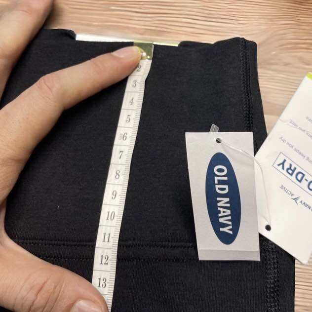 Quần legging nữ cotton oldnavy cạp cao dáng lỡ