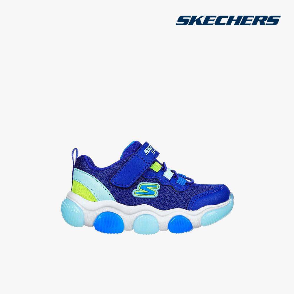 SKECHERS - Giày sneakers bé trai cổ thấp Mighty Glow 402040N-BLLM