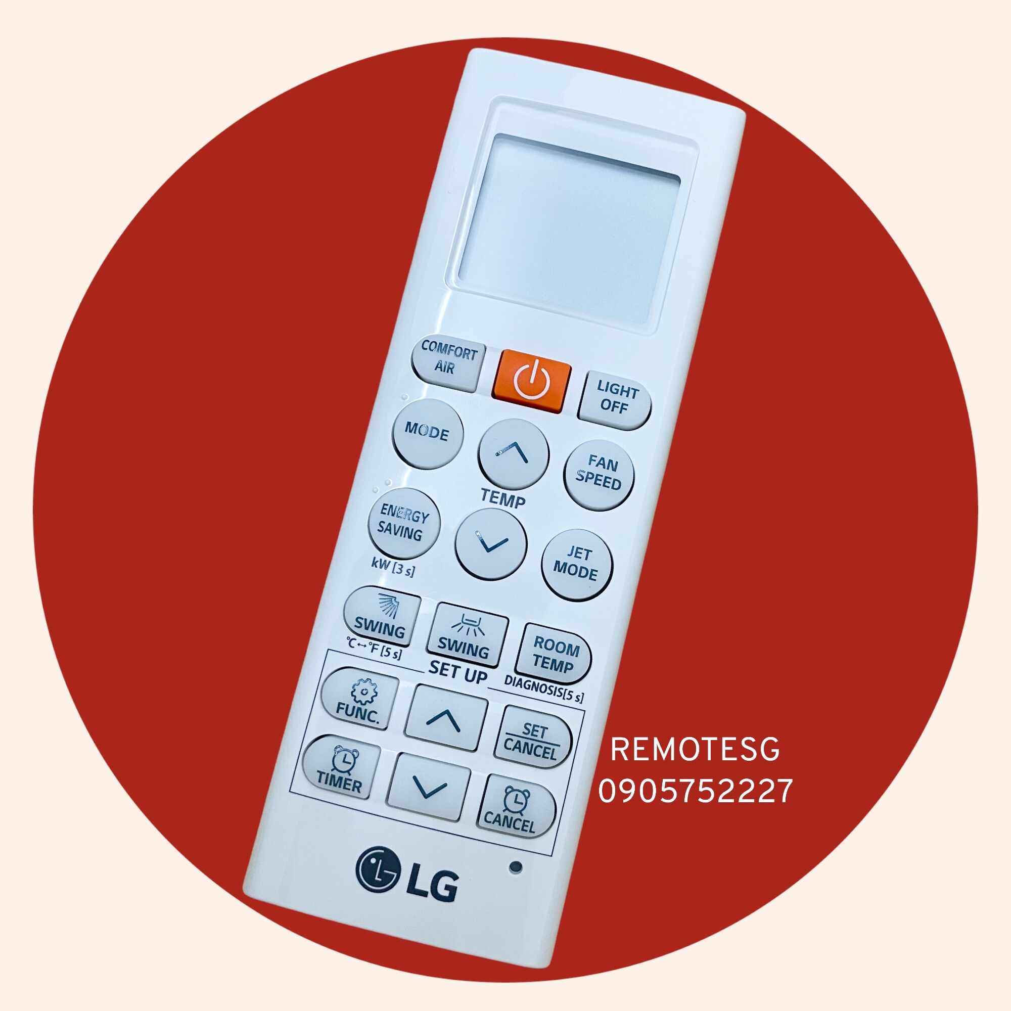 Remote điều khiển máy lạnh lg hàng chính hãng