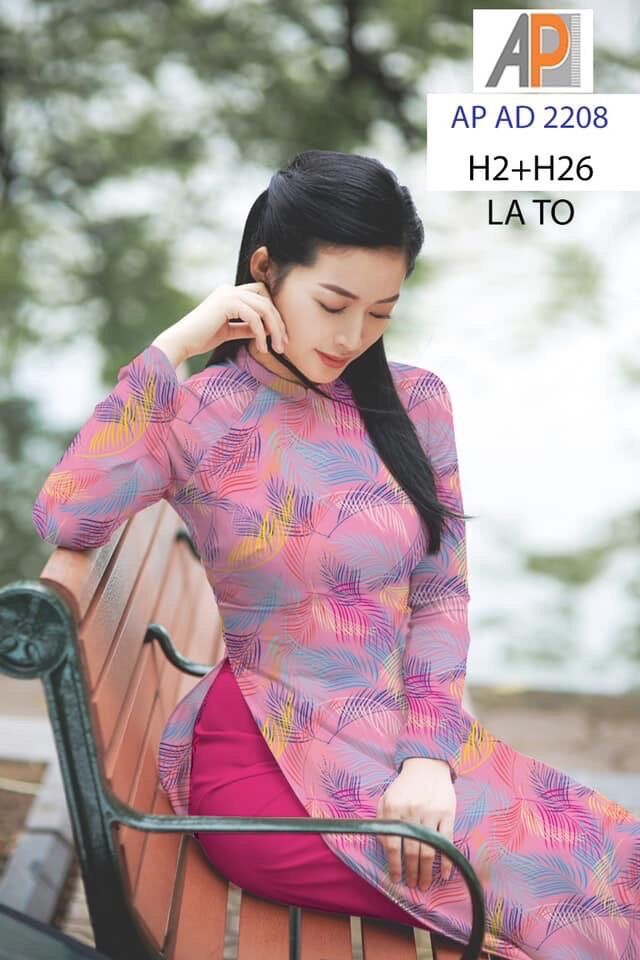 Vải áo dài chiếc lá