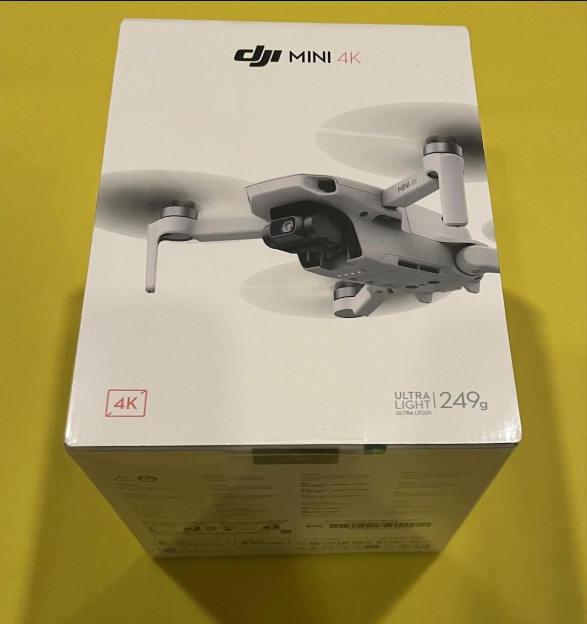 DJI Mini 4K (ONE BATTERY ) - Light & Portable Camera Drone Under 249g |4K/30fps High Quality Footage