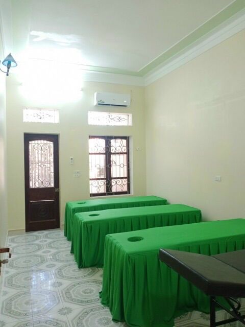 Ga giường spa chất kate may theo kích thước