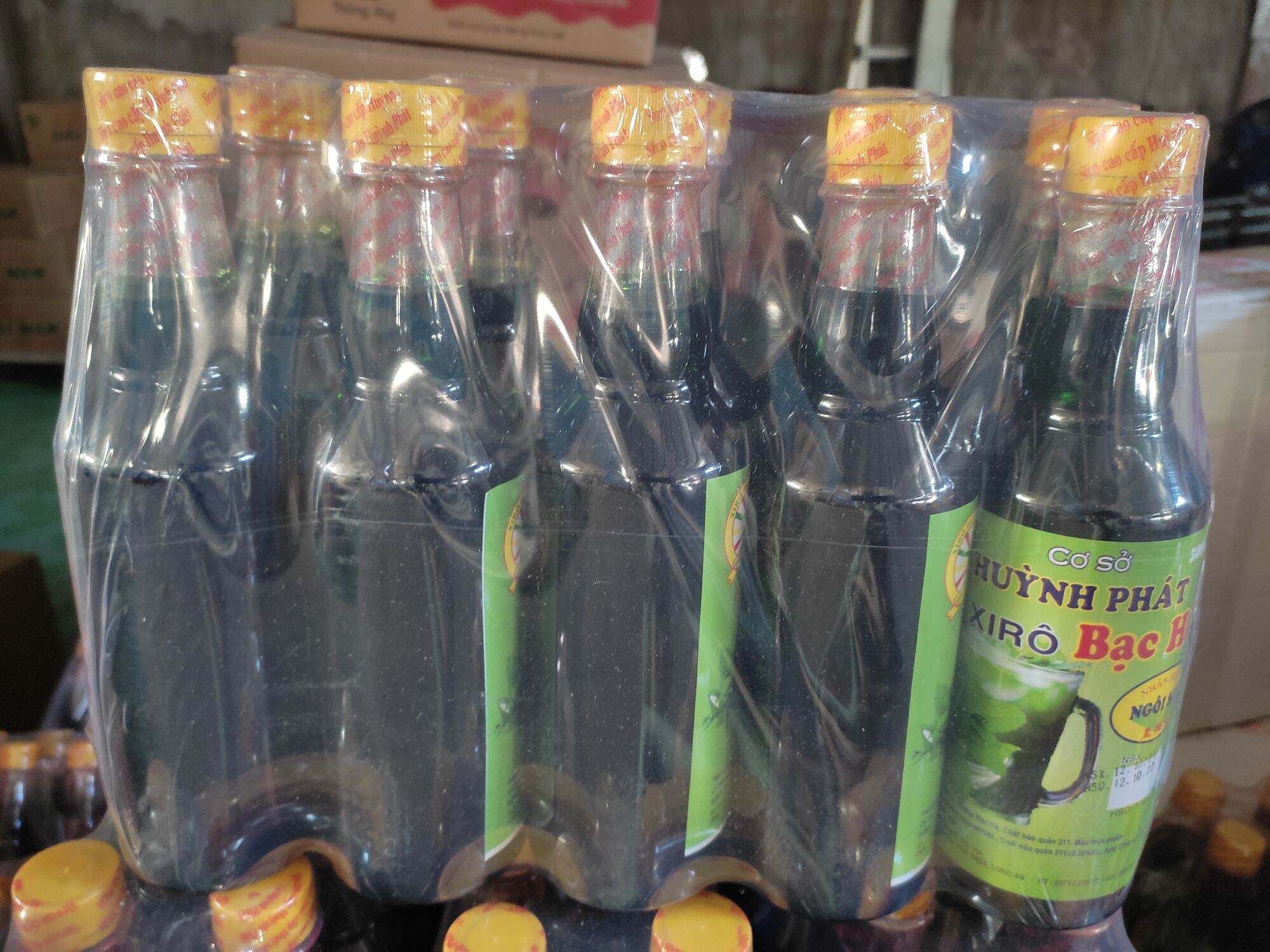 Siro bạc hà Huỳnh Phát chai 500ml