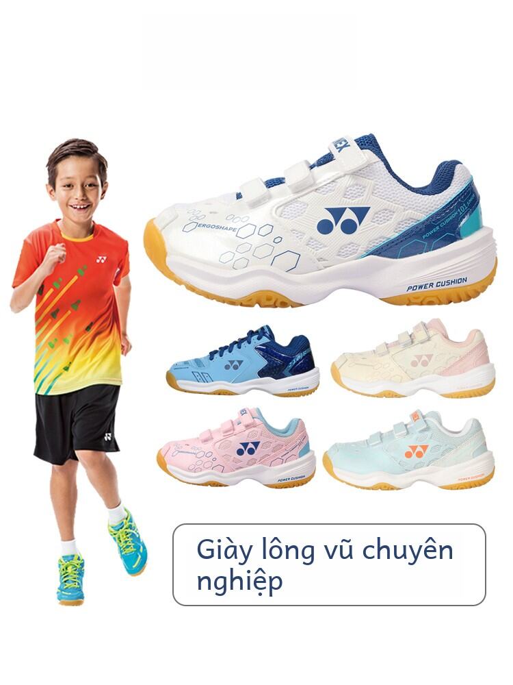 Giày Cầu Lông Trẻ Em Yonex HD-101JR Unisex Trung Tính Đáy Cao Suất Chống Trượt Chống Nước Giày Thể T