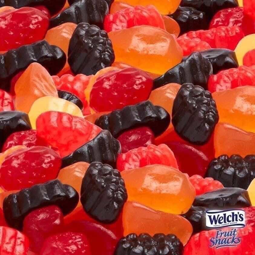 [10 gói] KẸO DẺO TRÁI CÂY WELCH'S MIXED FRUITS