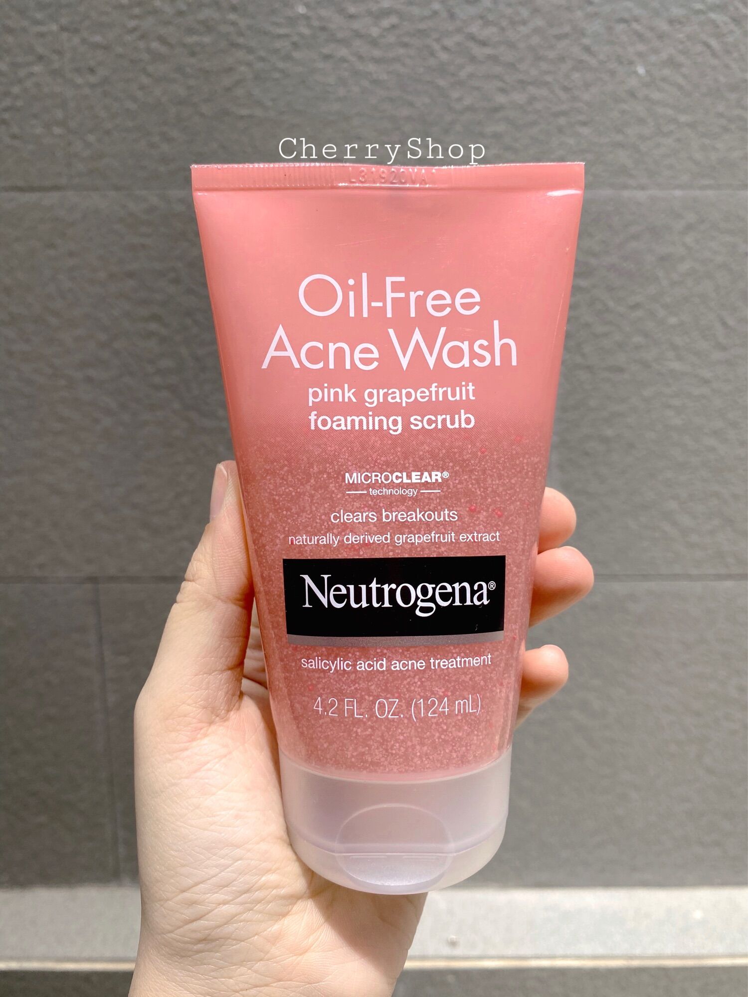 Sữa Rửa Mặt Có Hạt Neutrogena Pink Grapefruit Foaming Scrub (124ml/198ml)