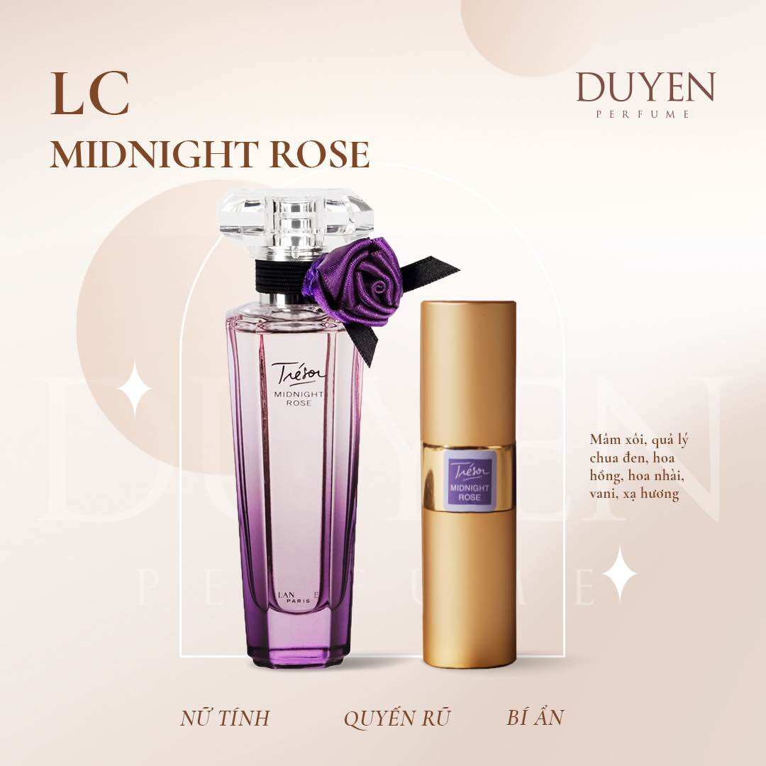 Duyenperfume - nước hoa mini 20ml midnight rose