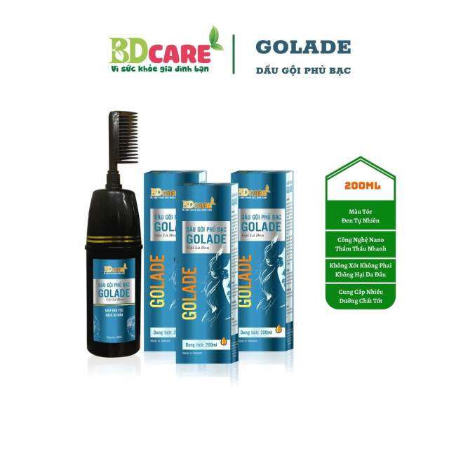 Dầu gội phủ bạc golade 200ml