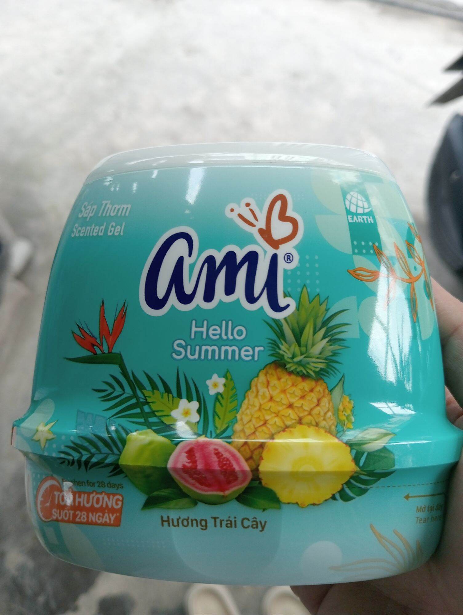 Sáp thơm phòng Ami / Oasis natural hộp 200g