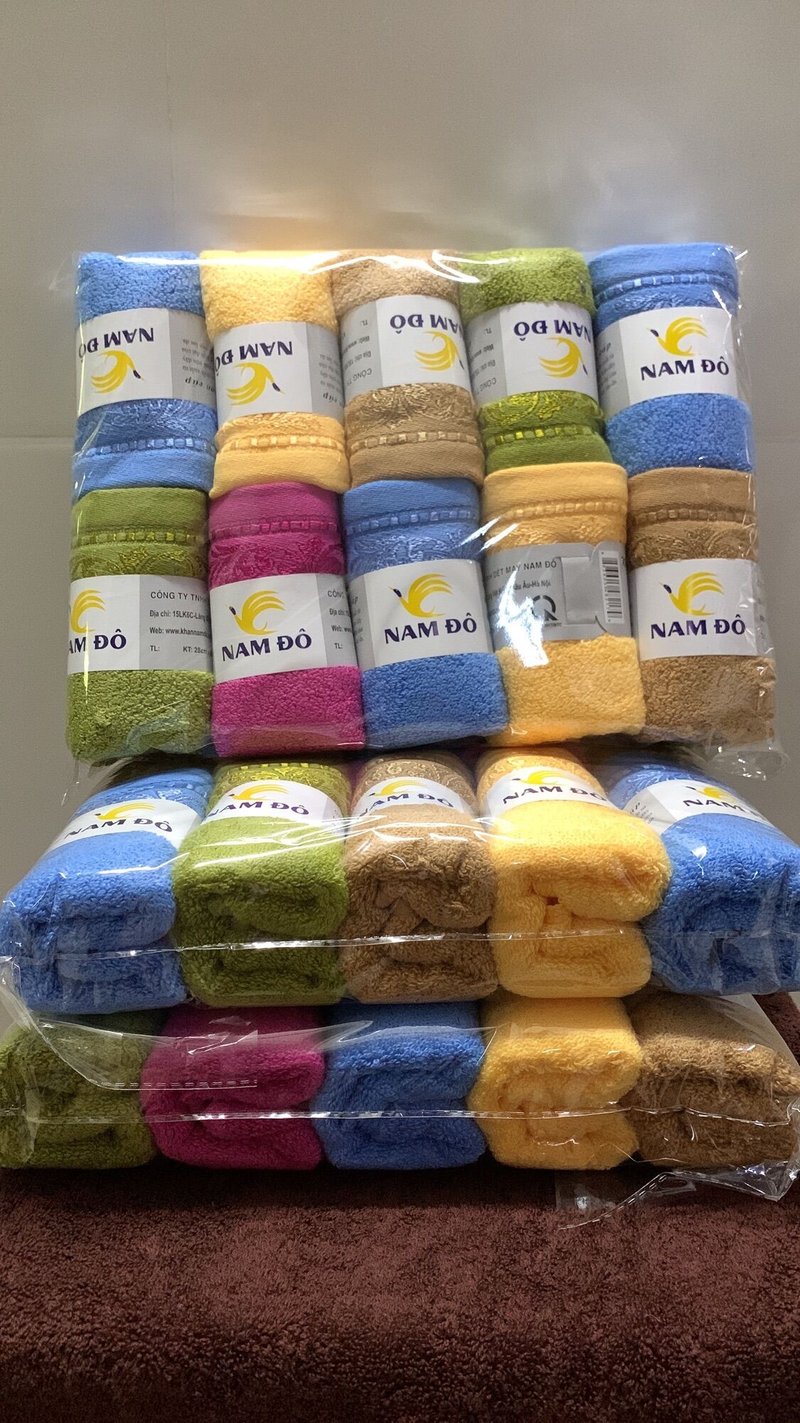 [ Hàng cao cấp] combo 10 khăn mặt sợi tre cao cấp mềm mịn, không phai màu