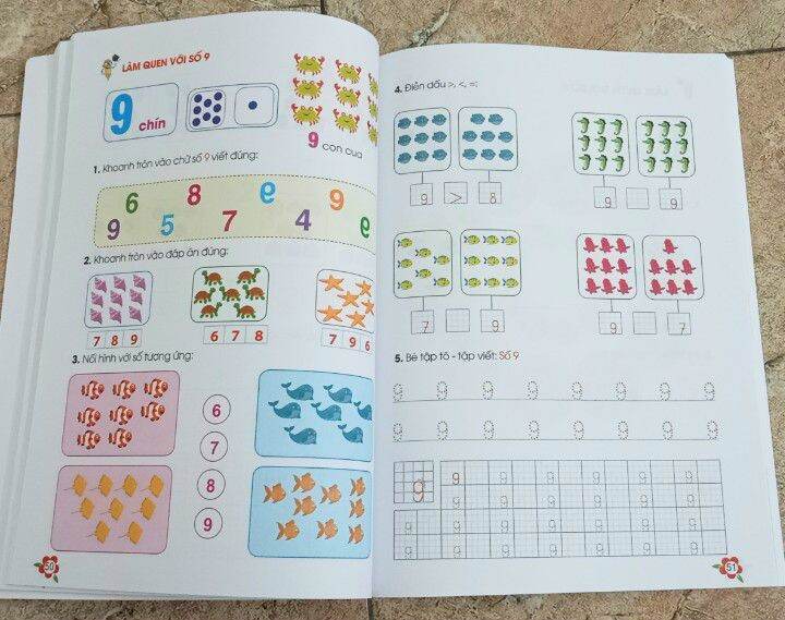 Sách toán tư duy cho trẻ 4-6 tuổi