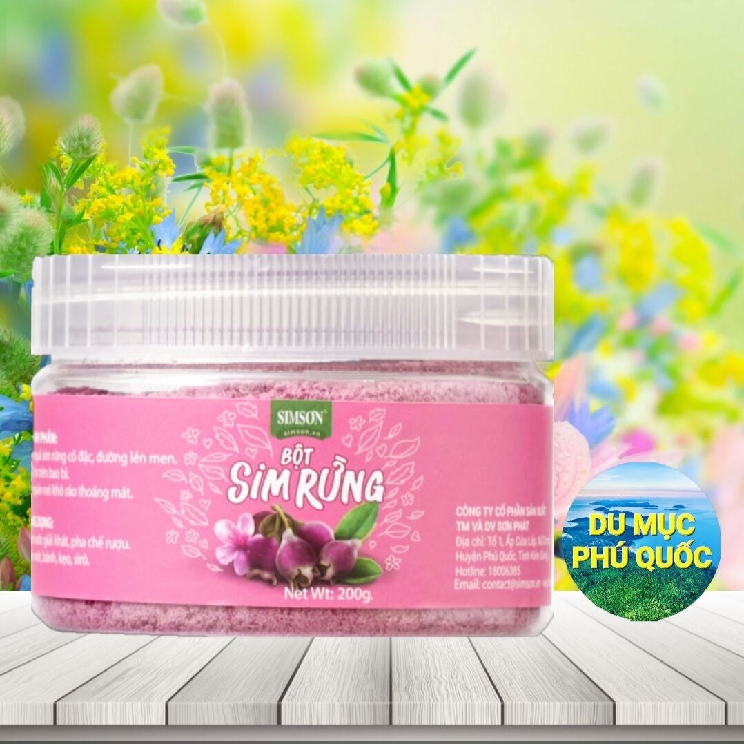 Bột Sim Rừng Phú Quốc hủ 200g