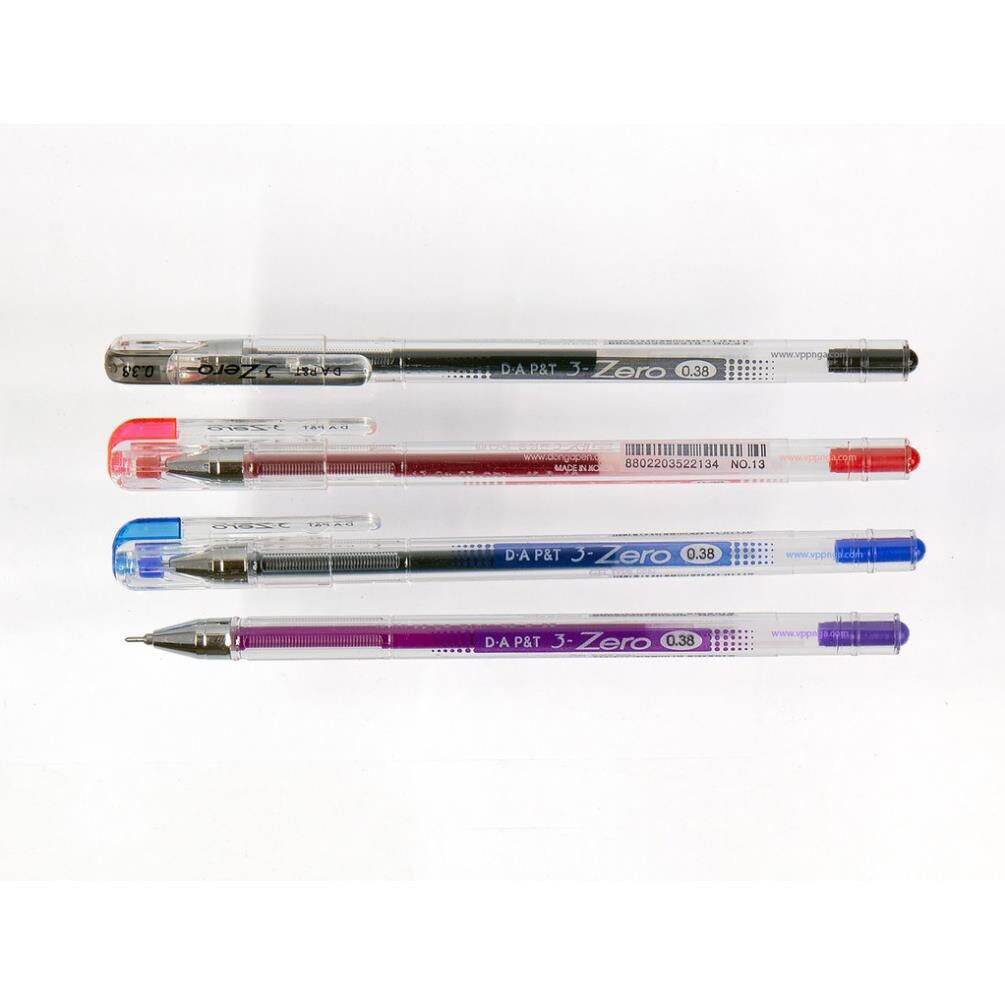 Hộp 12 cây bút Hàn Quốc 3 Zero D. A P&T 0.38mm
