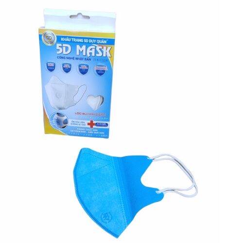 Khẩu trang 5D mask DUY QUÂN ( hộp 10 chiếc )