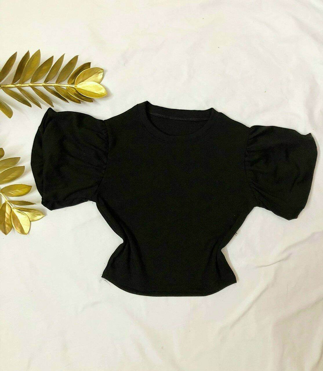 ÁO KIỂU CROPTOP TAY PHỒNG