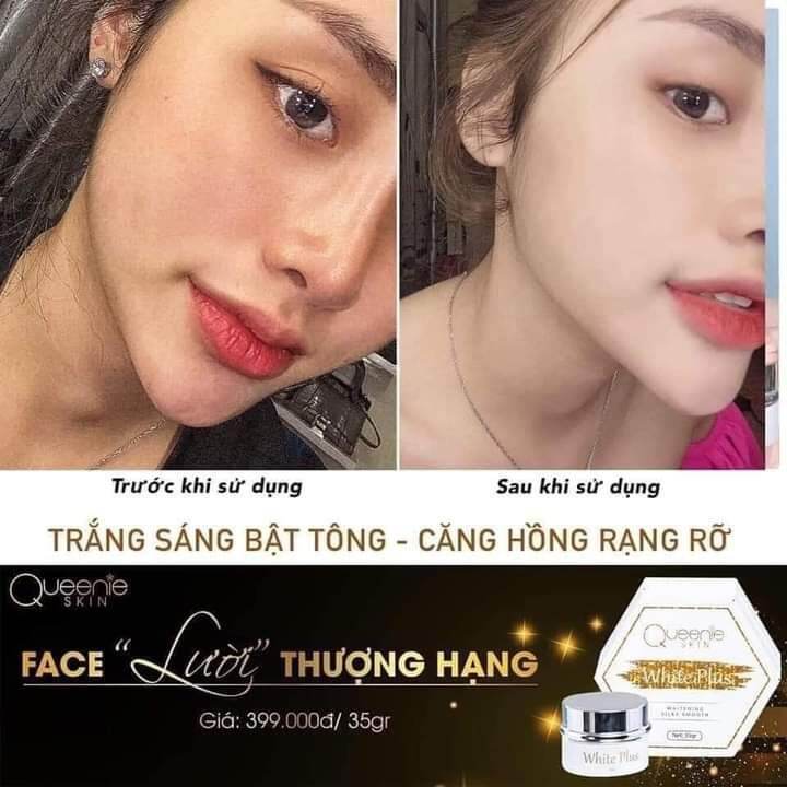 Kem face lười thượng hạng dưỡng trắng da mịn màng sẽ khít lỗ chân lông giảm thâm sạm