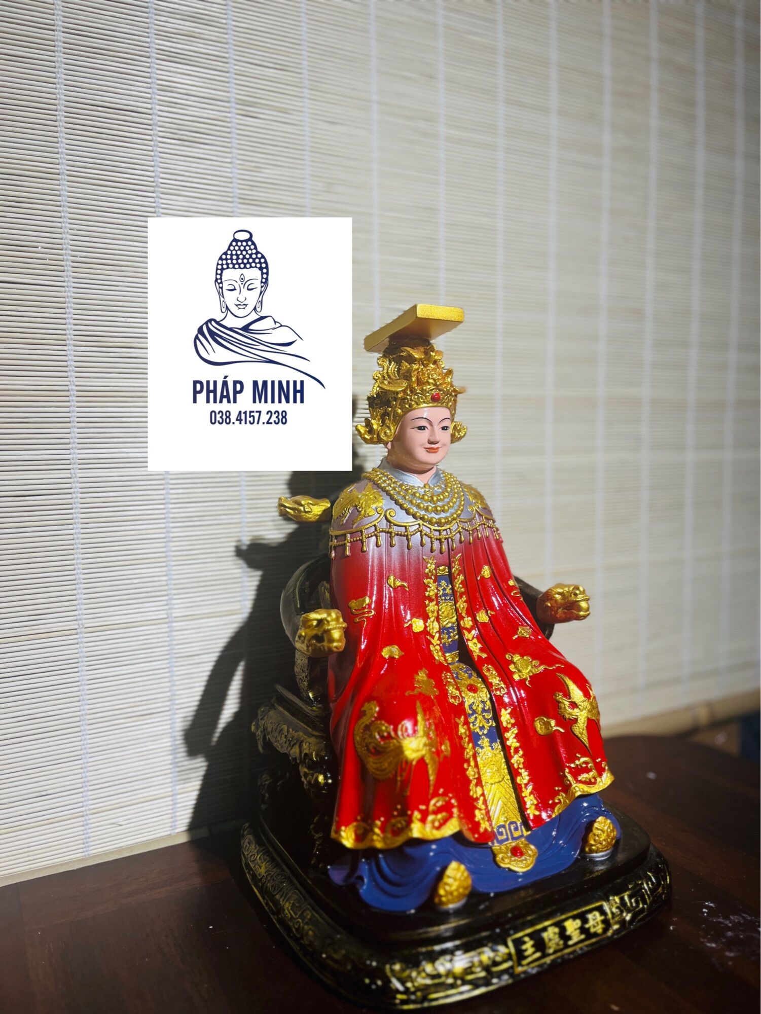 Tượng bà chúa xứ cao 30cm