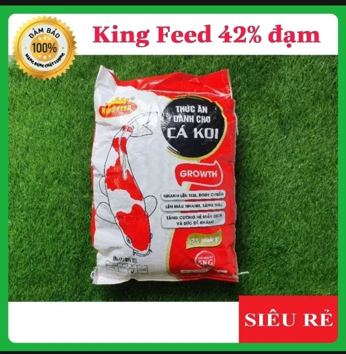 cám king feed 42% đạm túi 1kg