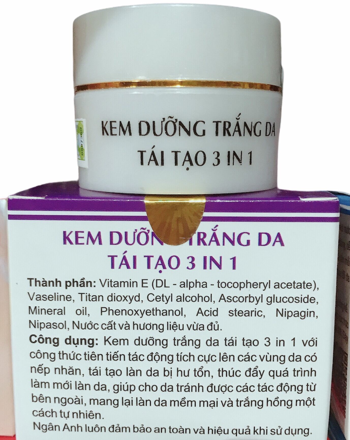 Kem Ốc Sên New Nine Day Dưỡng Trắng Tái Tạo Da 3In1