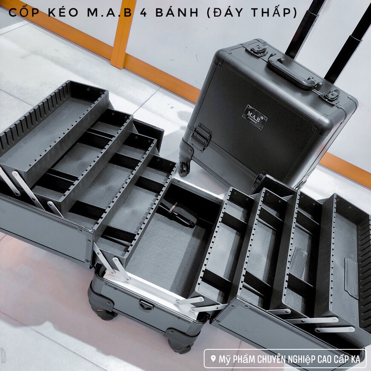 Cốp kéo 4 bánh MAB