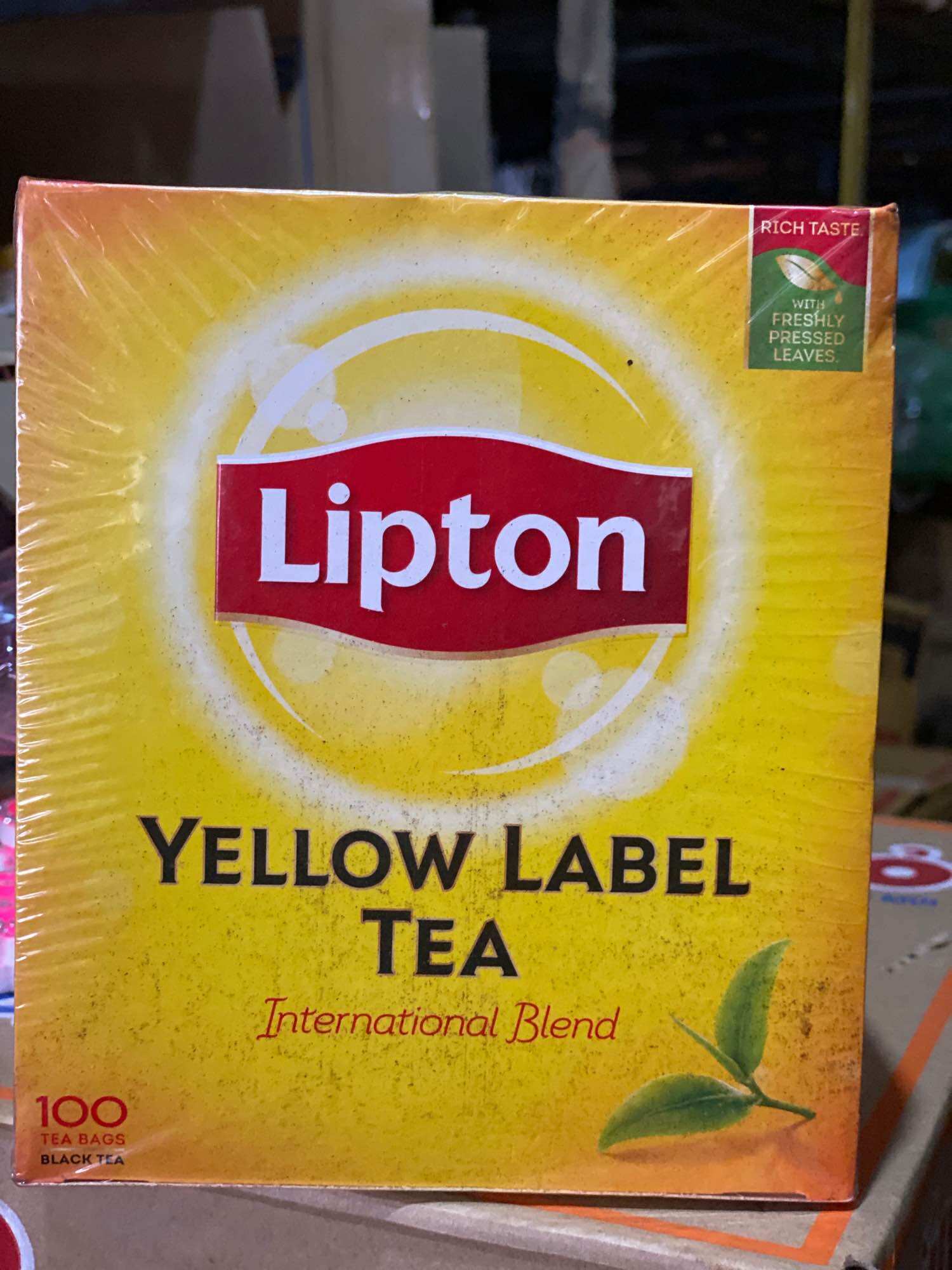 Trà lipton nhãn vàng 100gói