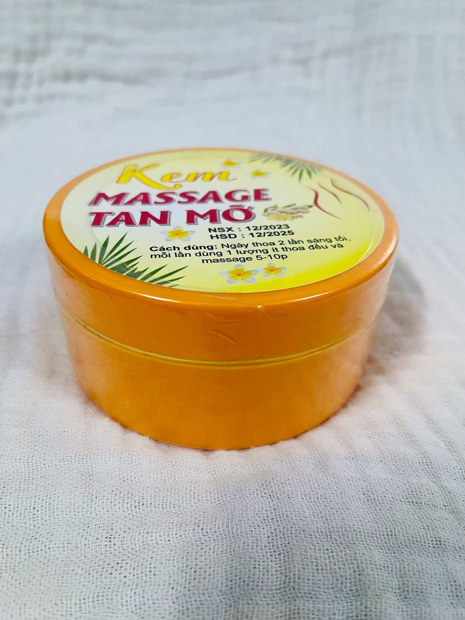 1 Hộp Kem Massage Tan Mỡ 250gr