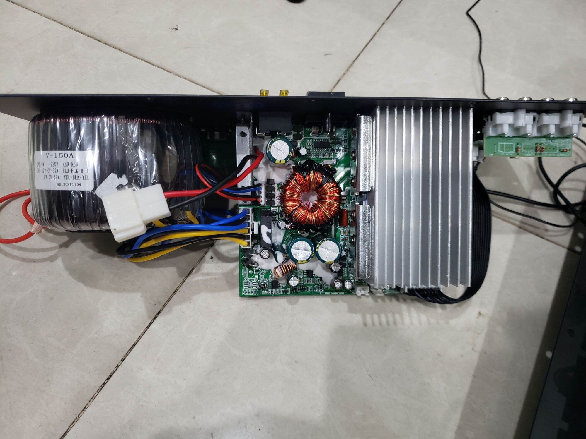 mạch loa kéo echo reverb 15 x 35cm