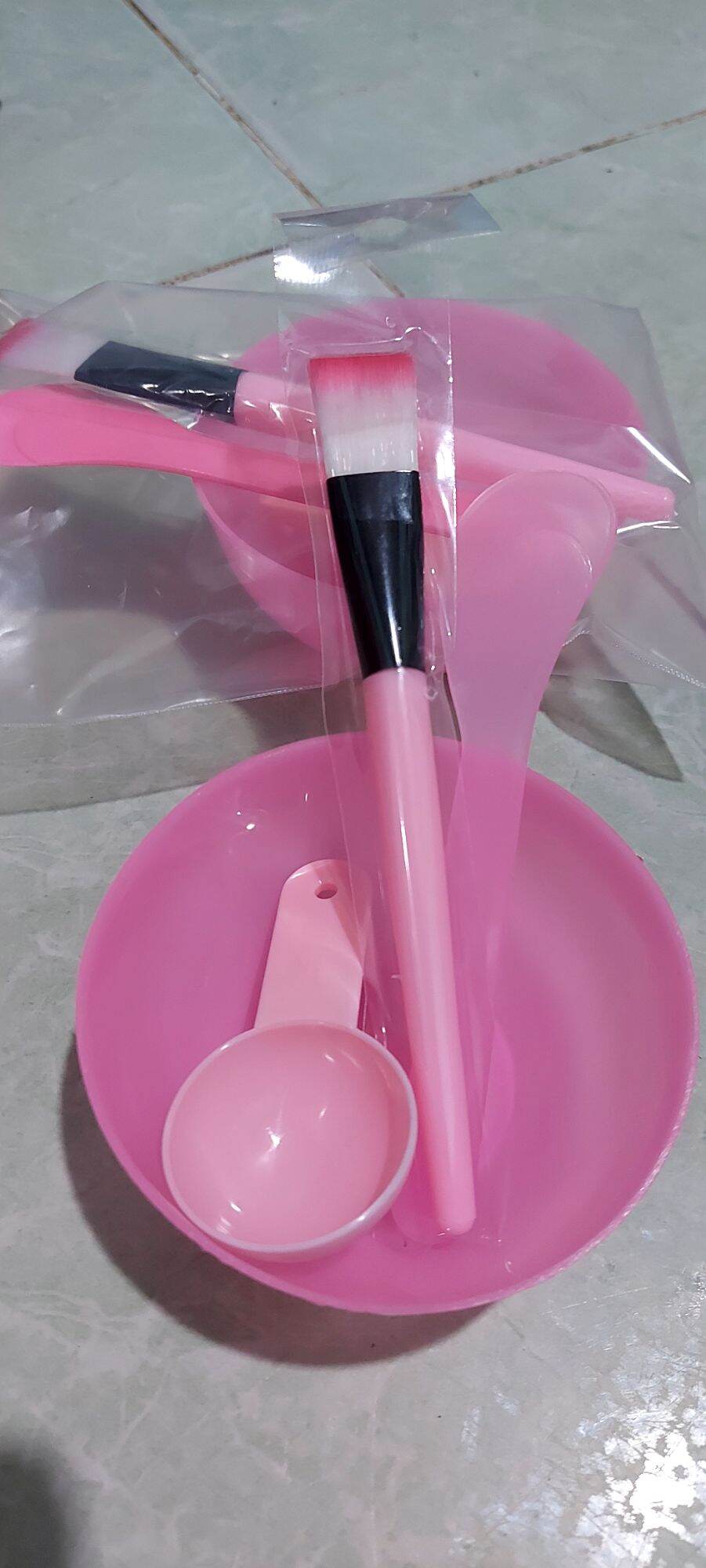 [Freeship] Bộ chén bát, muỗng cọ đắp mặt nạ
