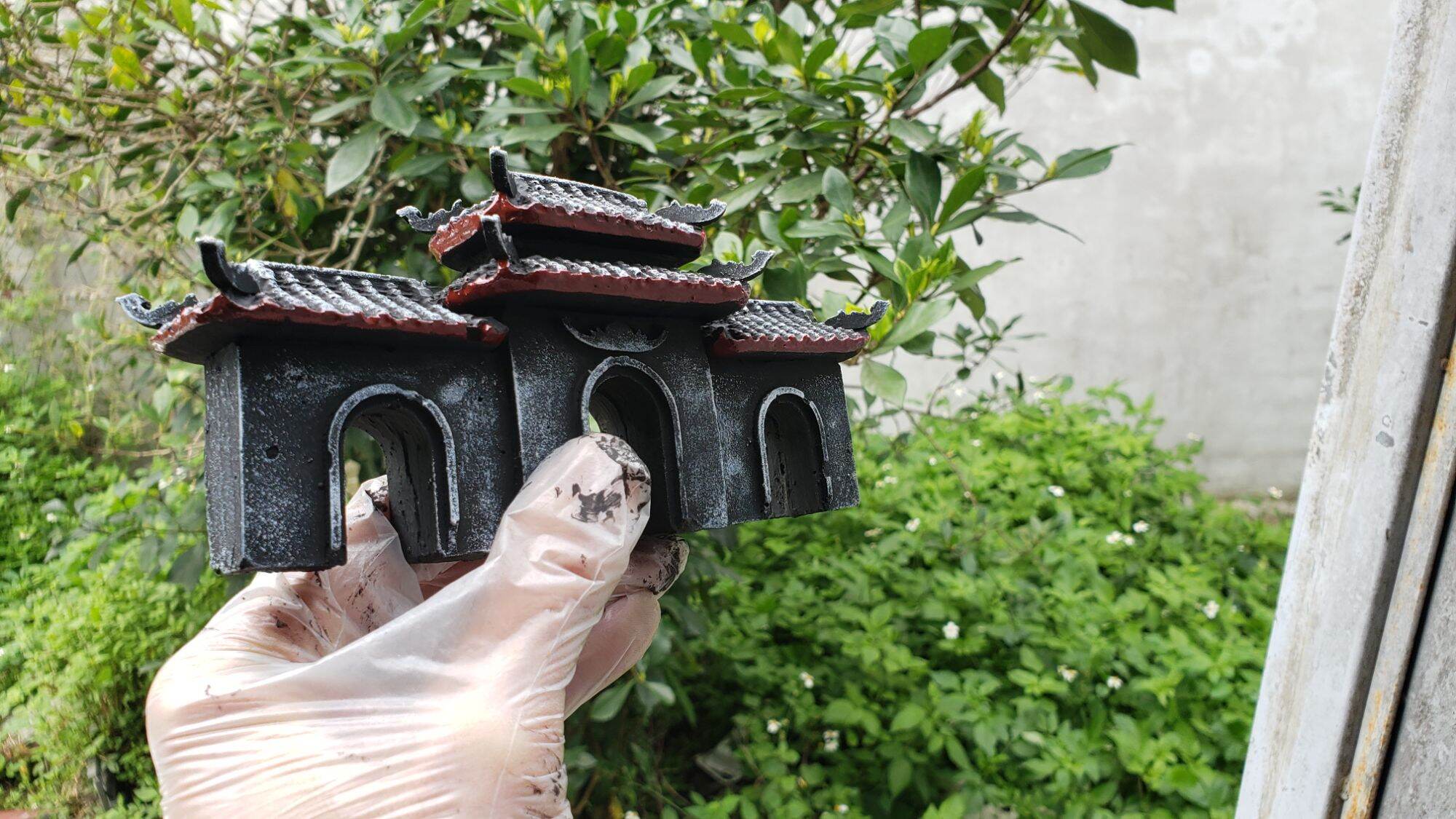 CỔNG CHÙA TRANG TRÍ TIỂU CẢNH, NON BỘ....( CHẤT LIỆU XI MĂNG + 10%POLY)