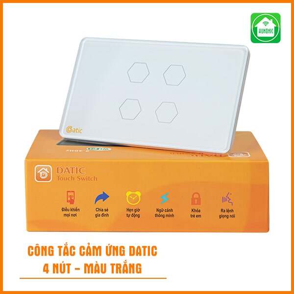 CÔNG TẮC THÔNG MINH HUNONIC DATIC - WIFI