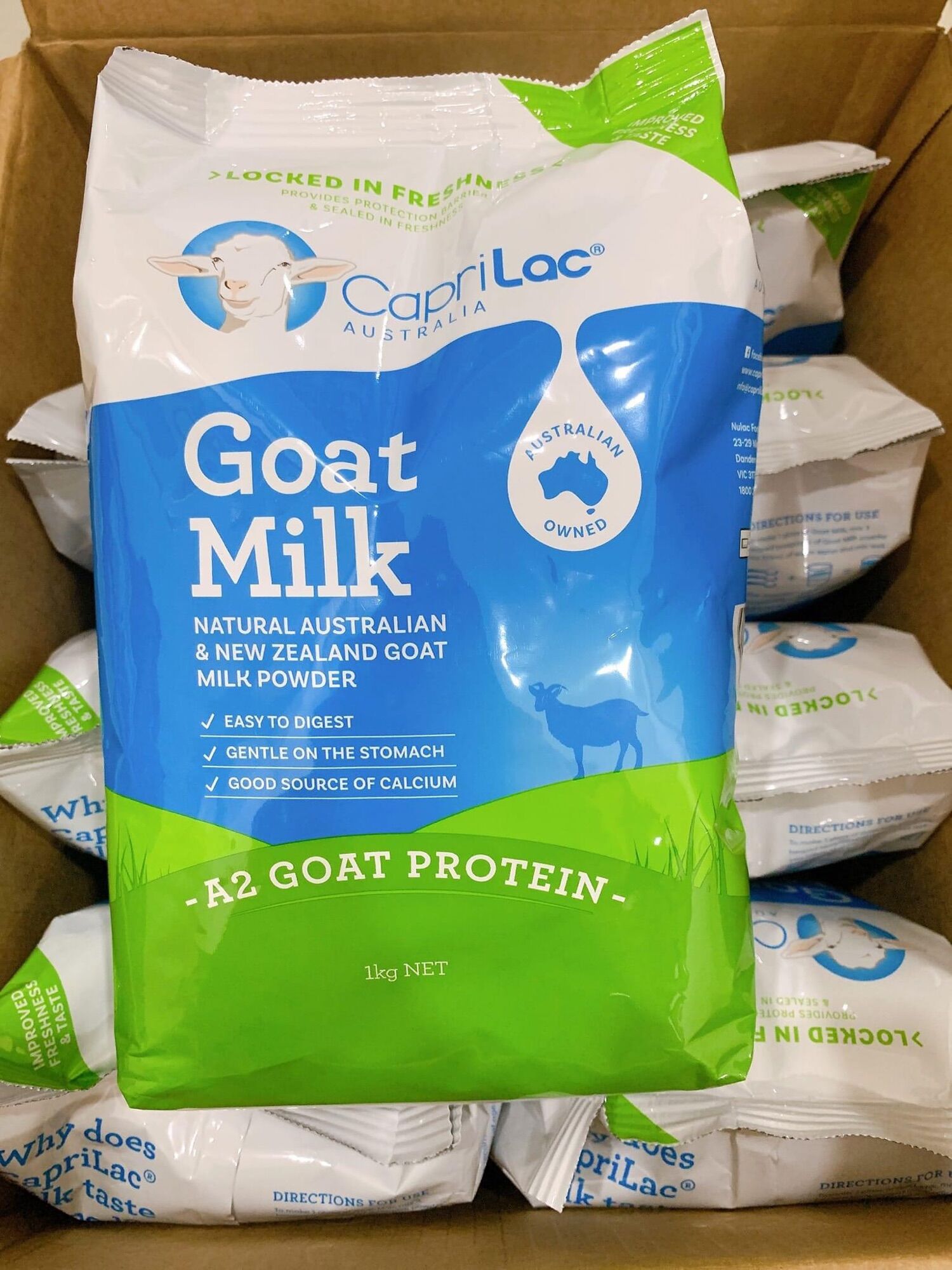 [Bill Úc] Sữa dê Caprilac Goat Milk Powder 1kg