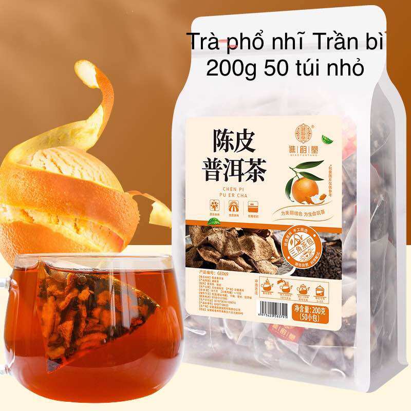 Trà phổ nhĩ trần bì 200g