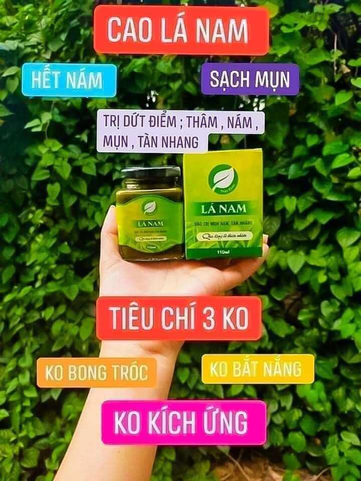 Cao Lá Nam xóa nám, tàn nhang, mụn