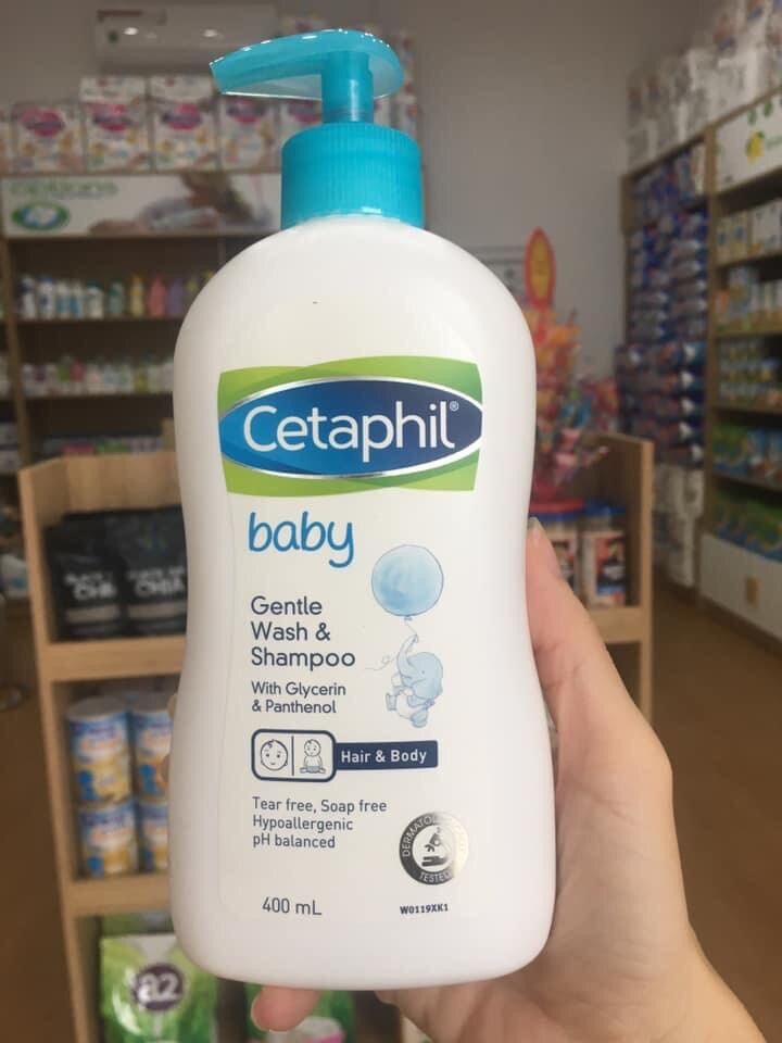 Sữa tắm gọi Cetaphil baby úc 400ml