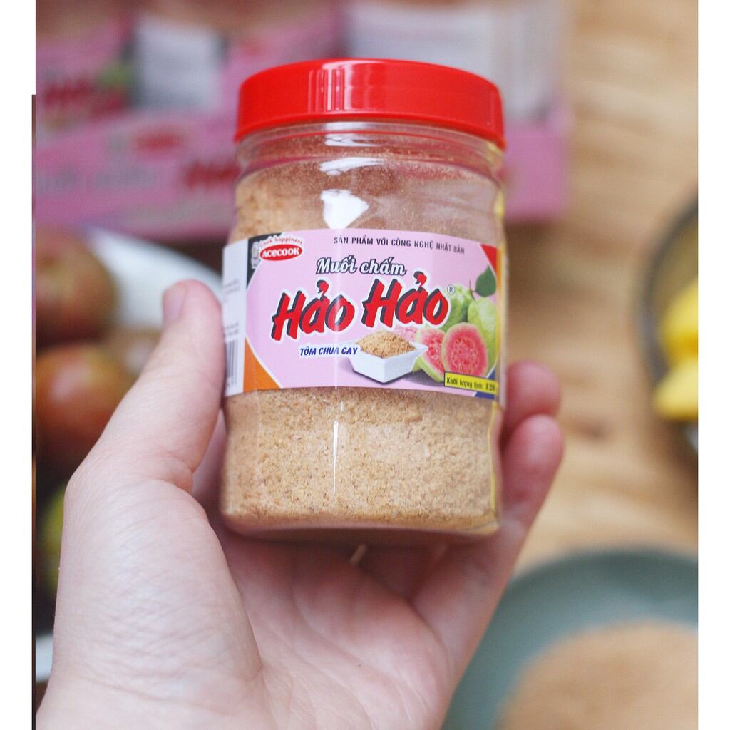 Muối Chấm Hảo Hảo Tôm Chua Cay Hũ 120gr