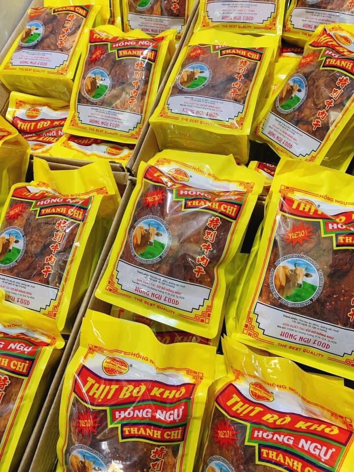 khô bò giòn Hồng Ngự