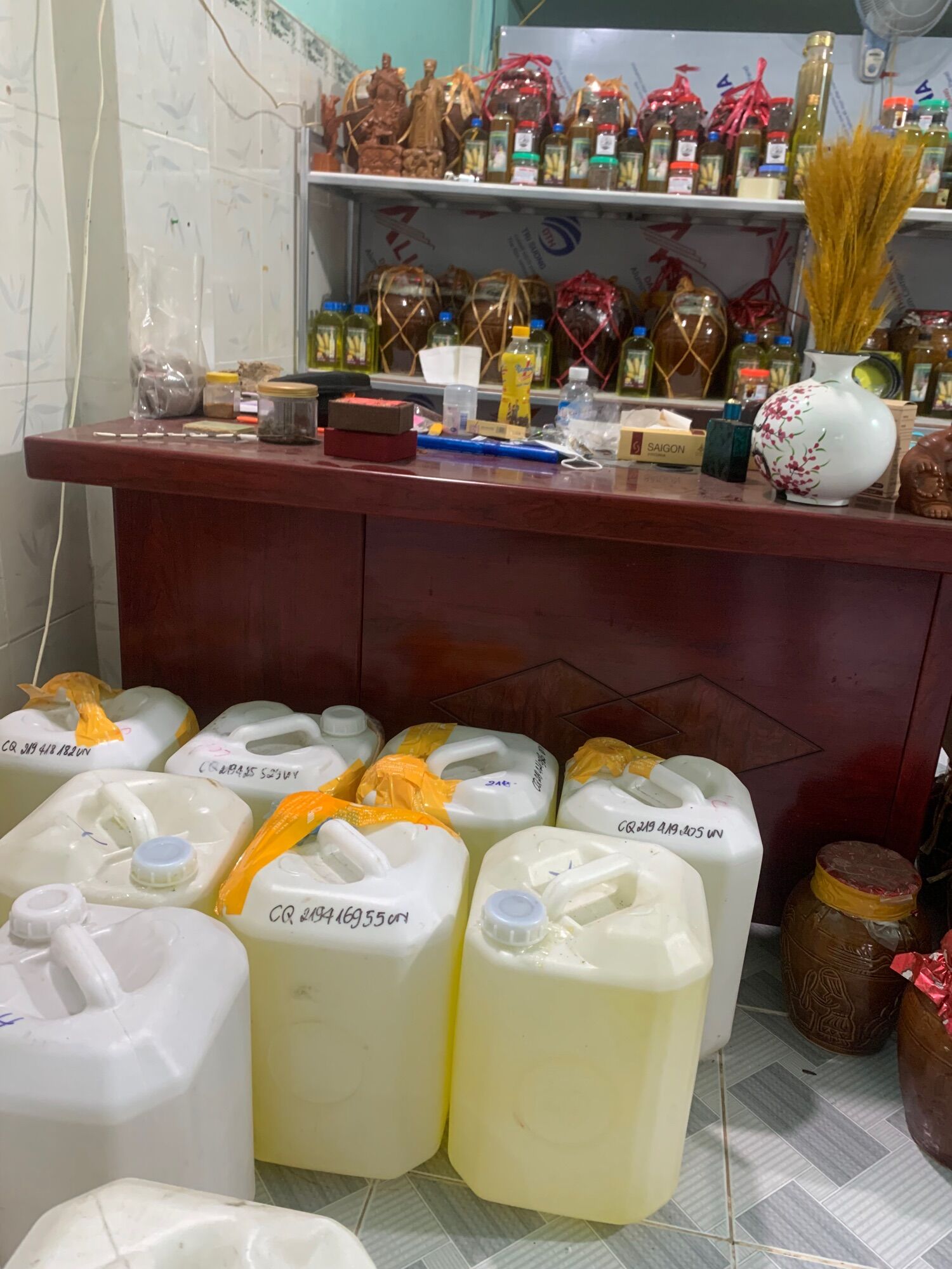 Rượu ngô hà giang can 20 lít