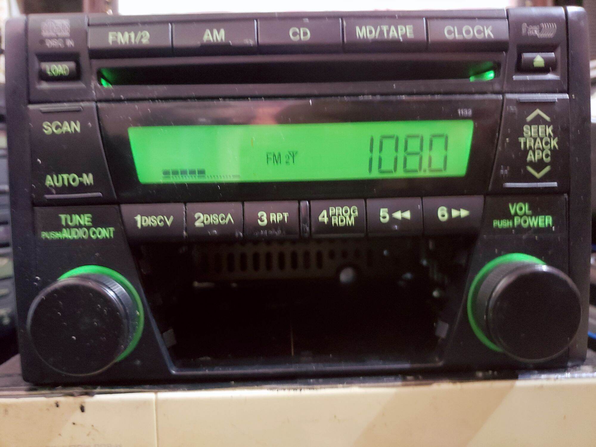 đầu CD cho xe ô tô MAZDA 626 ( LOẠI 6 DISK & Md tape )