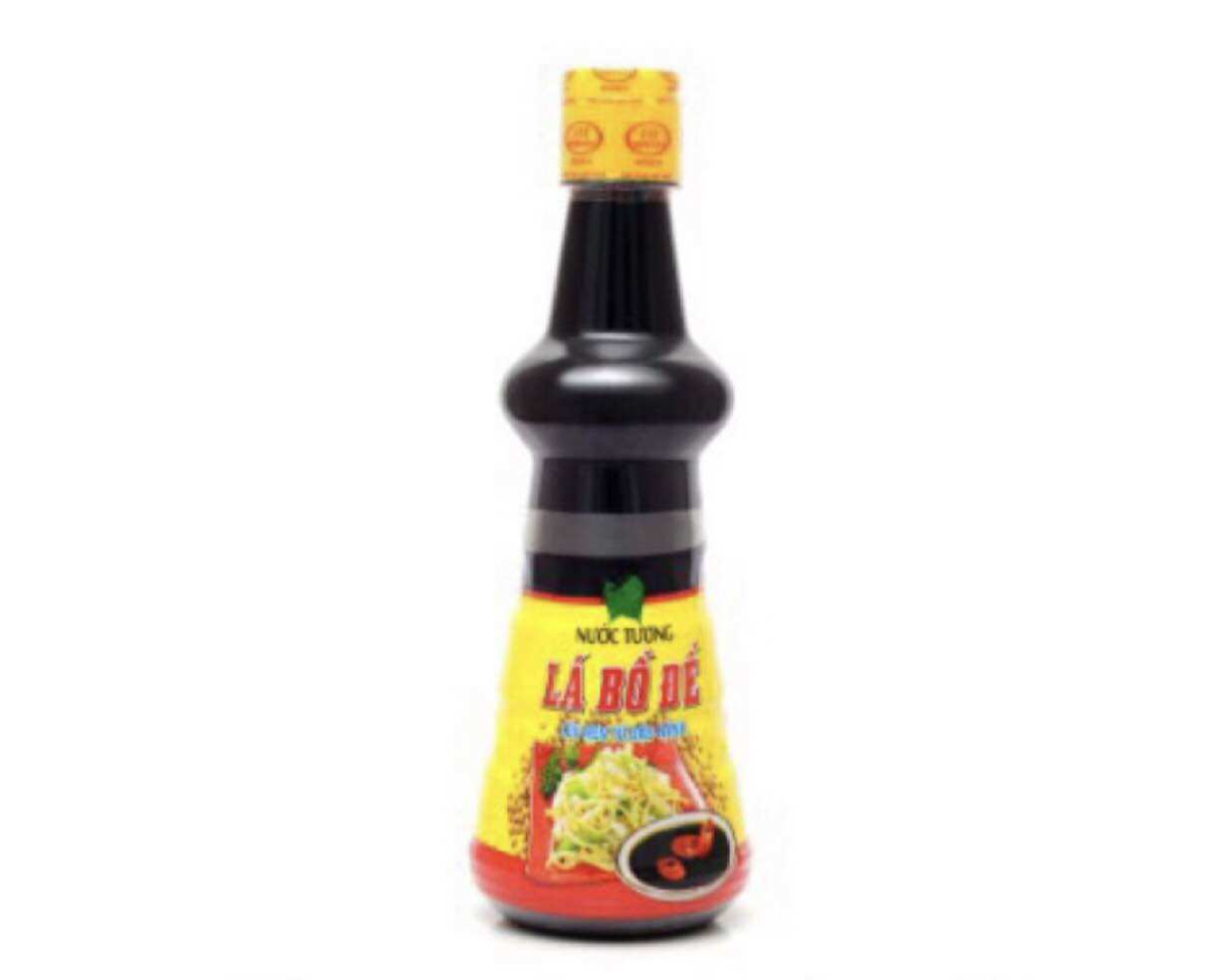 Nước tương chay lá bồ đề - nước mắm chay lá bồ đề