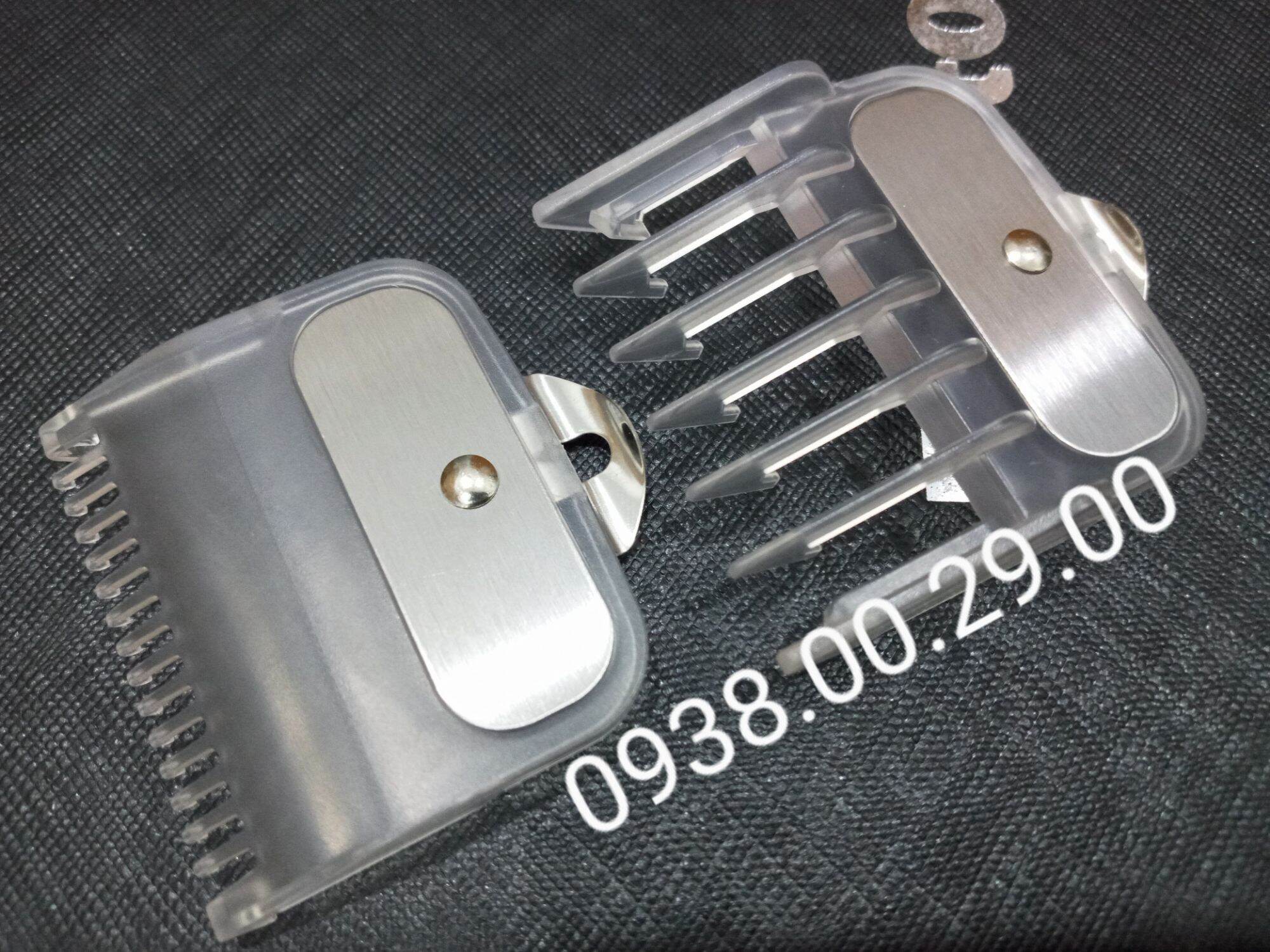 Cữ Thép Barber 1.5mm Và 4.5mm Loại Tốt. Bộ 2 Cữ Gá Thép Lắp Cho Tông Đơ Kemei, Surker, Jame. (Ảnh thật). 