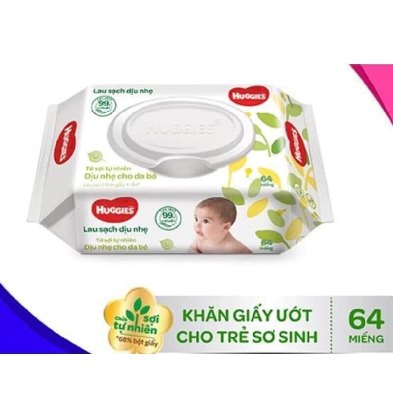 Combo 2gói khăn ướt huggies